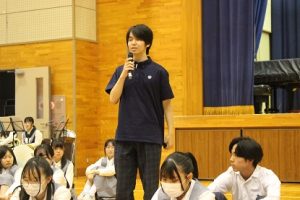 令和６年度全国大会・野球壮行会が行われました。