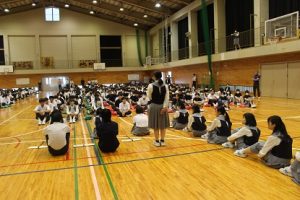 令和６年度全国大会・野球壮行会が行われました。