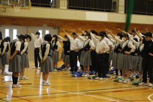 令和６年度全国大会・野球壮行会が行われました。