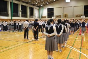 令和６年度全国大会・野球壮行会が行われました。