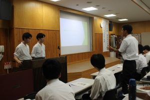 令和６年度吉田高等学校理数科 理数探究発表会第１回が行われました。
