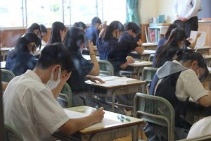 令和６年度 前期第２回試験が始まりました。