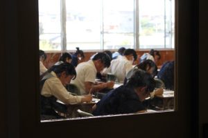 令和６年度 前期第２回試験が始まりました。