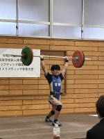 祝 山梨県高等学校ウエイトリフティング競技新人大会  男子団体優勝 関東大会出場権獲得