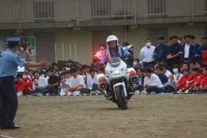 「ルールを守ればルールがあなたを守ってくれる！！」令和６年度自転車交通安全教室が行われました。