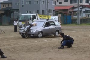 「ルールを守ればルールがあなたを守ってくれる！！」令和６年度自転車交通安全教室が行われました。