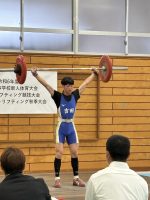 祝 山梨県高等学校ウエイトリフティング競技新人大会  男子団体優勝 関東大会出場権獲得