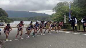 祝 陸上部女子 山梨県高等学校駅伝競走大会 総合第５位入賞 関東大会出場資格獲得