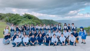 ２学年修学旅行１日目の様子です。