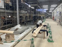 ２学年修学旅行最終日の様子です。