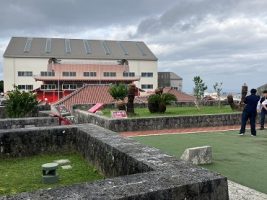 ２学年修学旅行最終日の様子です。