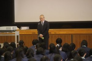 令和６年度２学年修学旅行結団式が行われました。