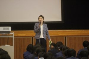 令和６年度２学年修学旅行結団式が行われました。