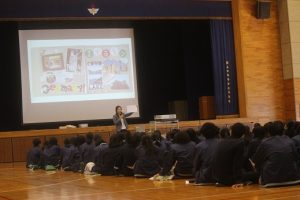 令和６年度２学年修学旅行結団式が行われました。