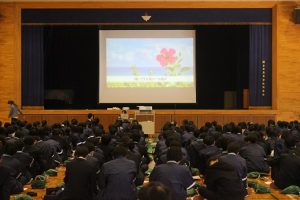令和６年度２学年修学旅行結団式が行われました。