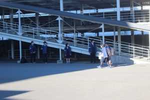 令和６年度 第４回通学時マナーアップ運動が行われました。