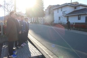 令和６年度 第４回通学時マナーアップ運動が行われました。