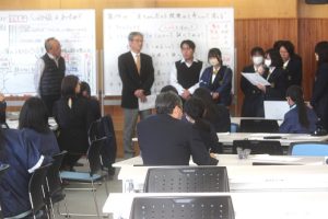 山梨県立吉田高等学校 よのなか科 特別授業2024 第14回が行われました。