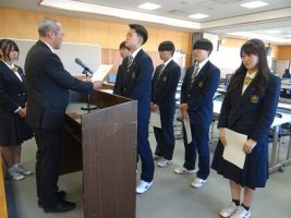 令和６年度納め式が行われました。