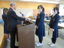令和６年度納め式が行われました。