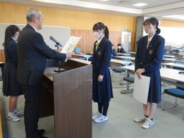 令和６年度納め式が行われました。