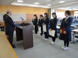 令和６年度納め式が行われました。