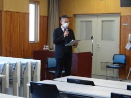 令和６年度留学生紹介・休業前集会が行われました。