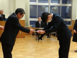 令和6年度 渡辺貢奨学金 交付式が行われました。