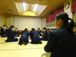 令和6年度校内百人一首大会 団体戦 優勝は2年2組！！