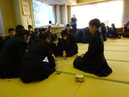 令和6年度校内百人一首大会 団体戦 優勝は2年2組！！