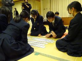 令和6年度校内百人一首大会 団体戦 優勝は2年2組！！
