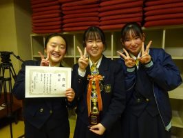 令和6年度校内百人一首大会 団体戦 優勝は2年2組！！