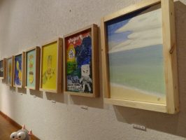 山梨県立吉田高等学校 第３回 探究・素描作品発表会開催中です🎨