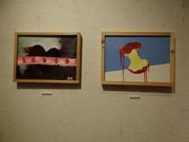 山梨県立吉田高等学校 第３回 探究・素描作品発表会開催中です🎨