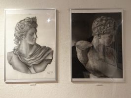 山梨県立吉田高等学校 第３回 探究・素描作品発表会開催中です🎨