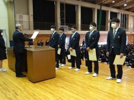 令和６年度最後の納め式が行われました。