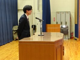 令和６年度最後の納め式が行われました。