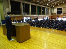令和６年度最後の納め式が行われました。