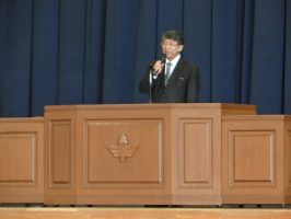 令和６年度退任式・離任式が行われました。