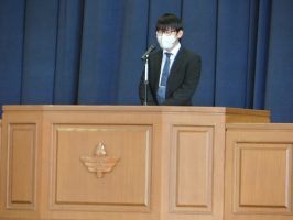 令和６年度退任式・離任式が行われました。