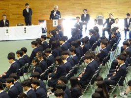 令和６年度 第７５回卒業証書授与式が行われました。