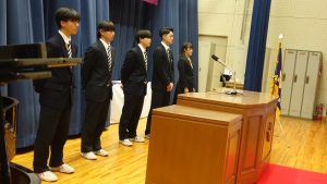 令和６年度納め式（卒業生関係）が行われました。