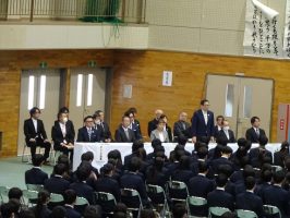 令和６年度 第７５回卒業証書授与式が行われました。