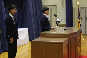 令和６年度記念品贈呈式が行われました。