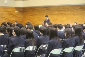 令和６年度同窓会入会式が行われました。