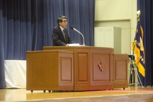 令和６年度同窓会入会式が行われました。