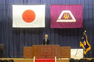 令和６年度同窓会入会式が行われました。