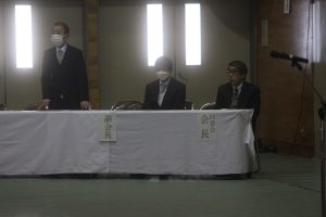 令和６年度同窓会入会式が行われました。