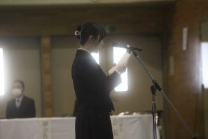 令和６年度同窓会入会式が行われました。