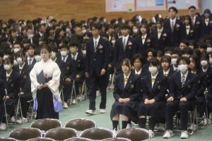 令和６年度 第７５回卒業証書授与式が行われました。